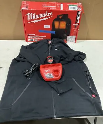 Light Use Milwaukee M12 Women’s Heated Hoodie Kit. Black 2X 336B-212X • $85.46