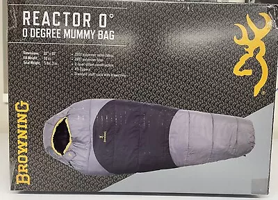 BROWNING SLEEPING BAG 0 Degree Reactor Mummy Bag • $94