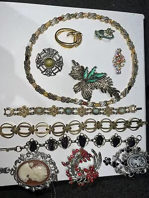 12 Pieces Vintage Jewellery Bulk • $59