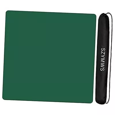 Large Mahjong Mat With Black Carrying Bag Anti Slip And Noise Green 2 • $31.66