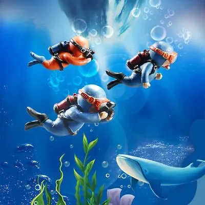 $4.73 • Buy 1 PCS Fish Tank Decoration Aquarium Decoration Aquarium Accessories Diver