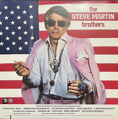 STEVE MARTIN ~ The Steve Martin Brothers ~ 1981 US 18-track Vinyl LP ~ NEAR MINT • £29.99