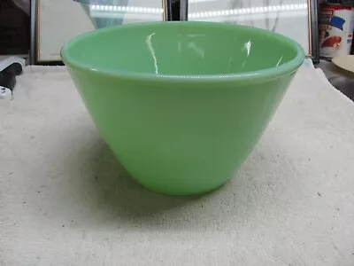 Anchor Hocking Fire King Jadeite 7-1/2  Splash Proof Mixing Serving Bowl • $49.99