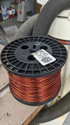 Essex Magnet Wire 15 AWG Gauge 8 LB Enameled Copper Coil Winding • $115