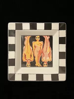 Rosenthal Germany   Art Collection No.3   Elvira Bach  Platter 12 Inch. Unreal • $115