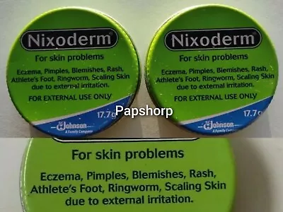 £9.50 • Buy 3 X Nixoderm For Skin Problems Eczema Pimples Blemishes Rash Ringworm 17.7g