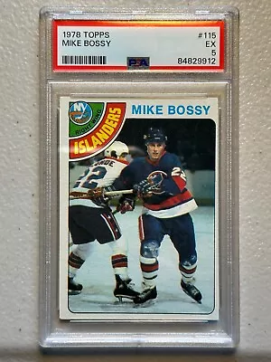 1978-79 Topps Hockey #115 Mike Bossy Rookie Card Psa 5 Ex New York Islanders Rc • $39.99