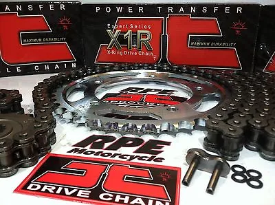 2006-2010 Suzuki GSXR750 JT 525 X1R3 OEM Natural Silver Chain And Sprockets Kit • $149.95