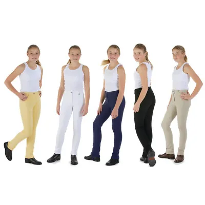 Shires Saddlehuggers Childrens/childs/kids Jodhpurs Horse Riding Jods • £19.99