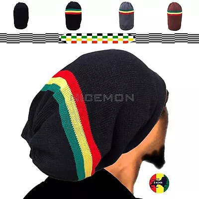 Jumbo Irie Roots Crown Tam Hat Cap Reggae Marley Rasta Jamaica Cap Hats L/XL Fit • $24.99