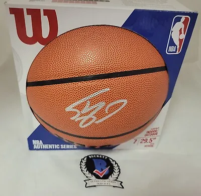 Shaquille O'Neal Signed Auto NBA Wilson Basketball Beckett Lakers Magic Heat • $199