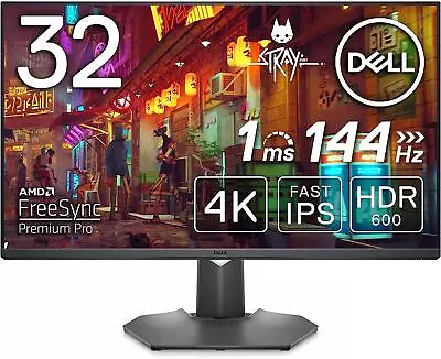 Dell G3223Q 32 Inch 4K UHD 2160P 144Hz HDR 600 HDMI 2.1 Gaming Monitor *CHIP* • £399.99