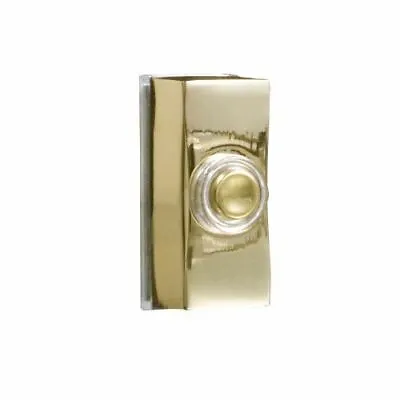 £13.60 • Buy Byron 7960B Wired Brass Door Bell Push