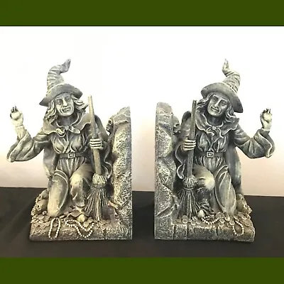 Witch Bookends - Fans Of Harry Potter - Fantasy - Myths Legends - New • $146.62