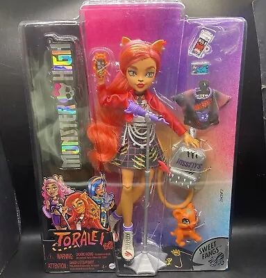 Monster High Toralei Stripe Doll G3 2022 Reboot Sweet Fangs Doll NEW IN BOX • $24.95