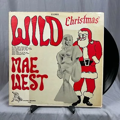 Wild Christmas LP Signed Autograph By Mae West 1966 Dagonet Records DG-4 • $287.49
