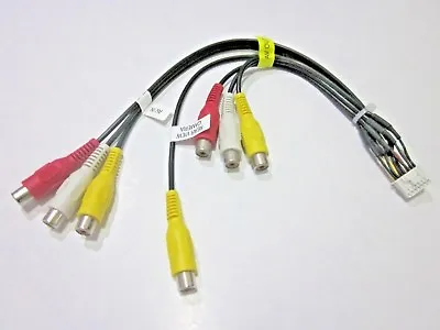 Kenwood Dnx9990hd Input & Output Av Rca Harness New Oem G • $22.97