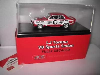 $114.99 • Buy 1/43 ACE HOLDEN LJ TORANA V8 SPORTS SEDAN BEAST BROCK  #10 FULLY DECALED 2nd ED