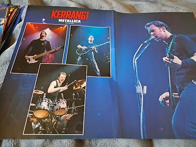 Metallica Double Page Double Sided Photo / Poster • £4