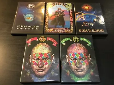 Fish Marillion Concert DVD Lot Of 5 Diff Prog DVD's • $14.16