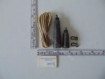 $54 • Buy Complete Set Weight + Counter Weight For Alarm Of French Comtoise Or Morbier ...