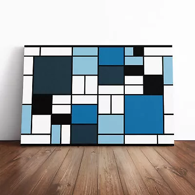 Piet Mondrian Style Of Alternate (5) Canvas Wall Art Print Framed Picture Decor • £34.95