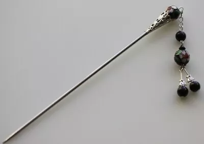 Tribal Exotic Chinese Handmade Miao Silver Hairpin • $20