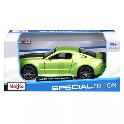 Maisto 1:24 2014 Ford Mustang GT Street Racer Diecast Model Car Collection Toy  • $38.99