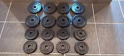 30kg York One Inch Weight Plates • £60