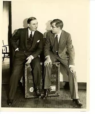 Vintage 8x10 Photo Florenz Ziegfeld Jr. & Raymond Hitchcock Broadway Producers • $29.99