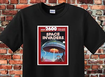 Atari Space Invaders Video Game Classic Custom Print Tee Shirt 026 • $20.49