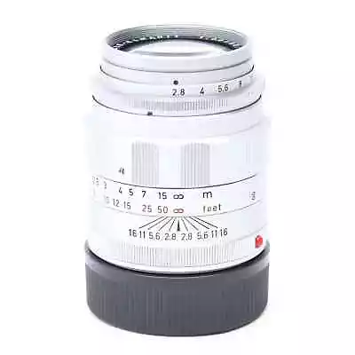 Leica Tele-Elmarit M90mm F/2.8 Silver #11800 #160 • $894