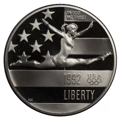 1992 Olympic 50c Proof Commemorative Half Dollar B4 • $2.25