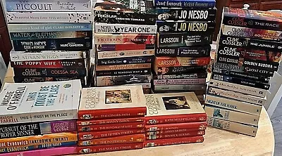 Novels - Various Titles/Authors/Genres - CHOOSE COMBINE & SAVE! PB & HC • $4