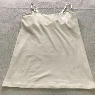 $5.15 • Buy Motherhood Maternity Womens Clip Down Nursing Cami Tank Top Size S White NWT