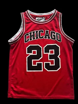 £24.99 • Buy Chicago Bulls 23 Michael Jordan Basketball Red Shirt Jersey Size Adults Small