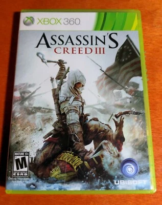 $6 • Buy Assassin's Creed III Microsoft Xbox 360 Ubisoft Havok Gameware Adobe Flash