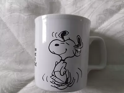 Vintage Snoopy Mug 'Life Is Too Short Not To Live It Up A Little' • £10