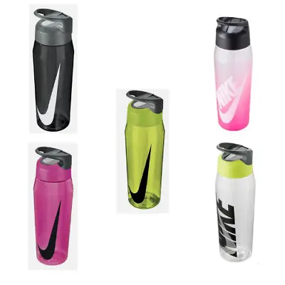 $26.97 • Buy Nike Unisex Hypercharge Straw Gym/Sports Water Bottle 32oz  - No Leak  BPA-FREE 