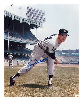 Vintage JIM BUNNING Signed Autographed 8X10 Color Photograph Detroit TIGERS • $7.95