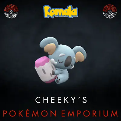 Legitimate 5 Max IV Shiny Komala Pokemon Scarlet & Violet • $3.91