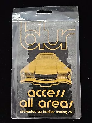 Vintage Blur Backstage Pass Personaly Used Michael Chugg Original Laminate • $20