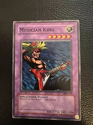 Yu-Gi-Oh! TCG Musician King Metal Raiders MRD-103 1st Edition Common • $4.90