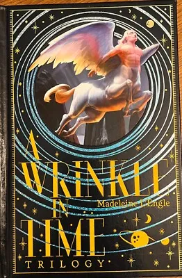 A Wrinkle In Time Trilogy By Madeleine L'Engle (2015 Hardcover) Gilded • $25