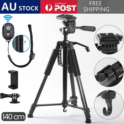 Professional Camera Tripod Stand Mount For Digital DSLR Video Camcorder141CM • $22.82