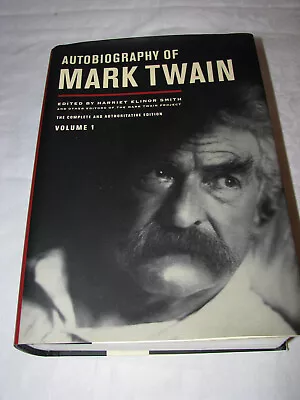 2010 Autobiography Of Mark Twain Volume 1 Jacketed Hardcover Book • $12