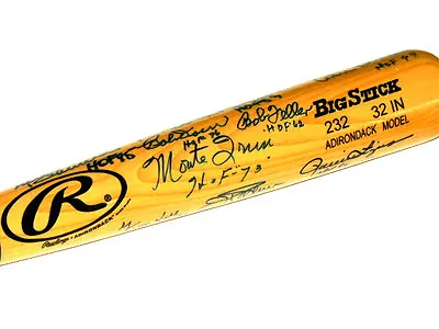 Hall Of Fame Autographed Bat (19 Signatures) W/ Proof! • $999.99