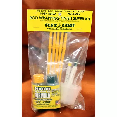 Flex Coat F2K Epoxy Rod Wrapping Kit. Ships From UK! • $32.05