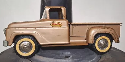 Vintage Tonka Toys Bronze Pressed Steel Step Side Pickup Truck • $82