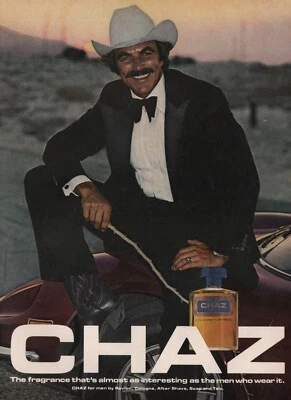 $24.99 • Buy 1981 Vintage TOM SELLICK In REVLON CHAZ Men's Cologne Print Ad
